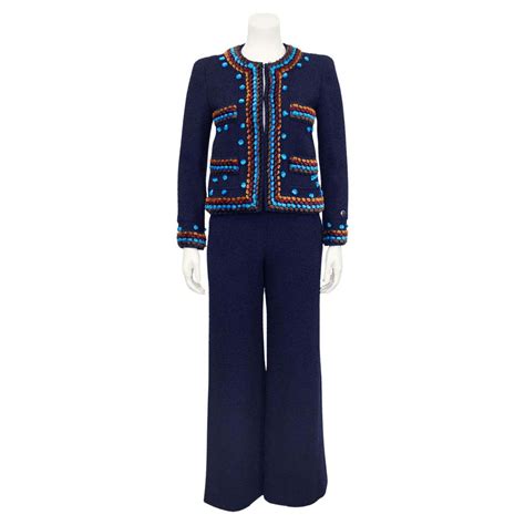 chanel trouser suit